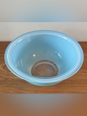 VTG PYREX Sky Blue 7” Mixing Bowl #322 Small 1-Liter of The Moody Blues Set